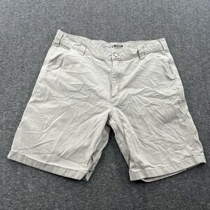 Carhartt 10" Rigby Canvas Dungaree Work Shorts Mens 38 Utility Flex Relaxed EUC